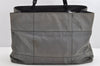 Authentic PRADA Vintage Nylon Leather Shoulder Hand Bag Gray Junk 1391K