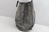 Authentic PRADA Vintage Nylon Leather Shoulder Hand Bag Gray Junk 1391K