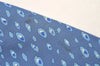 Authentic HERMES Vintage Tie Necktie Leopard Pattern Silk 7895MA Blue 1393I