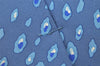 Authentic HERMES Vintage Tie Necktie Leopard Pattern Silk 7895MA Blue 1393I