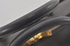 Authentic SAINT LAURENT Duffle 6 2Way Hand Bag Purse Leather 322049 Gray 1393J