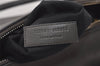 Authentic SAINT LAURENT Duffle 6 2Way Hand Bag Purse Leather 322049 Gray 1393J