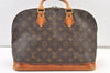 Authentic Louis Vuitton Monogram Alma Hand Bag Purse M51130 LV 1393K