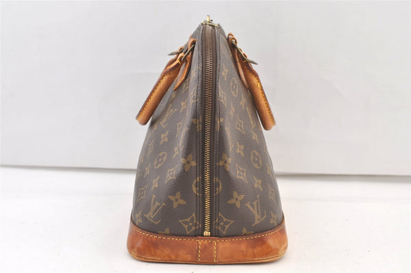 Authentic Louis Vuitton Monogram Alma Hand Bag Purse M51130 LV 1393K
