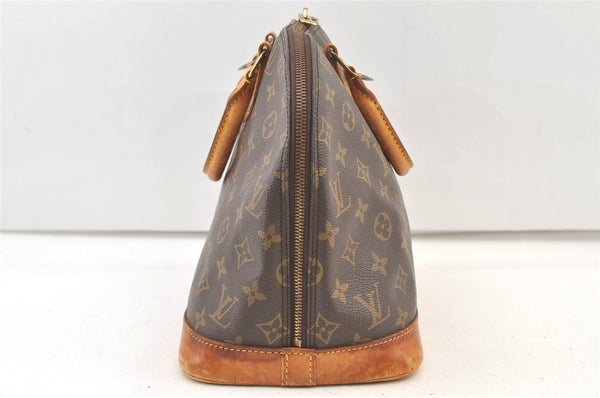 Authentic Louis Vuitton Monogram Alma Hand Bag Purse M51130 LV 1393K