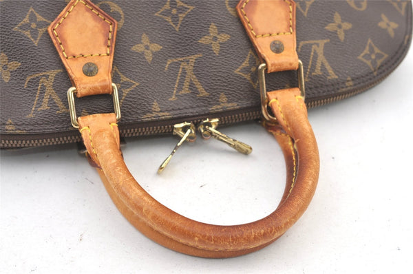 Authentic Louis Vuitton Monogram Alma Hand Bag Purse M51130 LV 1393K
