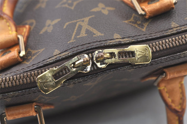 Authentic Louis Vuitton Monogram Alma Hand Bag Purse M51130 LV 1393K