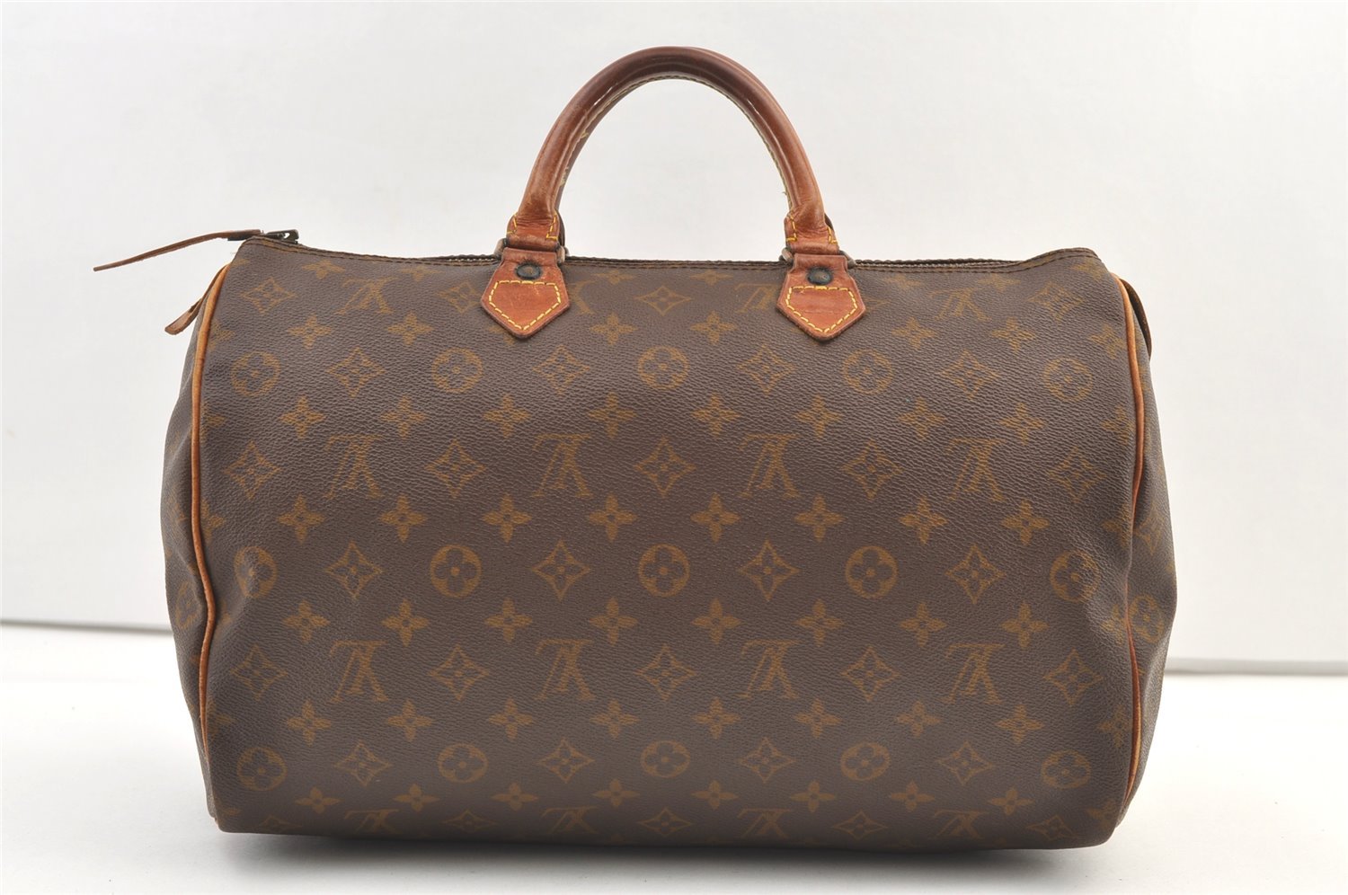 Authentic Louis Vuitton Monogram Speedy 35 Hand Boston Bag Old Model LV 1394K