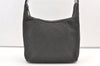 Authentic GUCCI Web Sherry Line Shoulder Hand Bag Canvas Leather Black 1397K