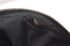 Authentic GUCCI Web Sherry Line Shoulder Hand Bag Canvas Leather Black 1397K