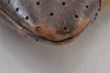 Authentic GUCCI Shoulder Cross Body Bag GG Canvas Leather 145857 Brown 1398K