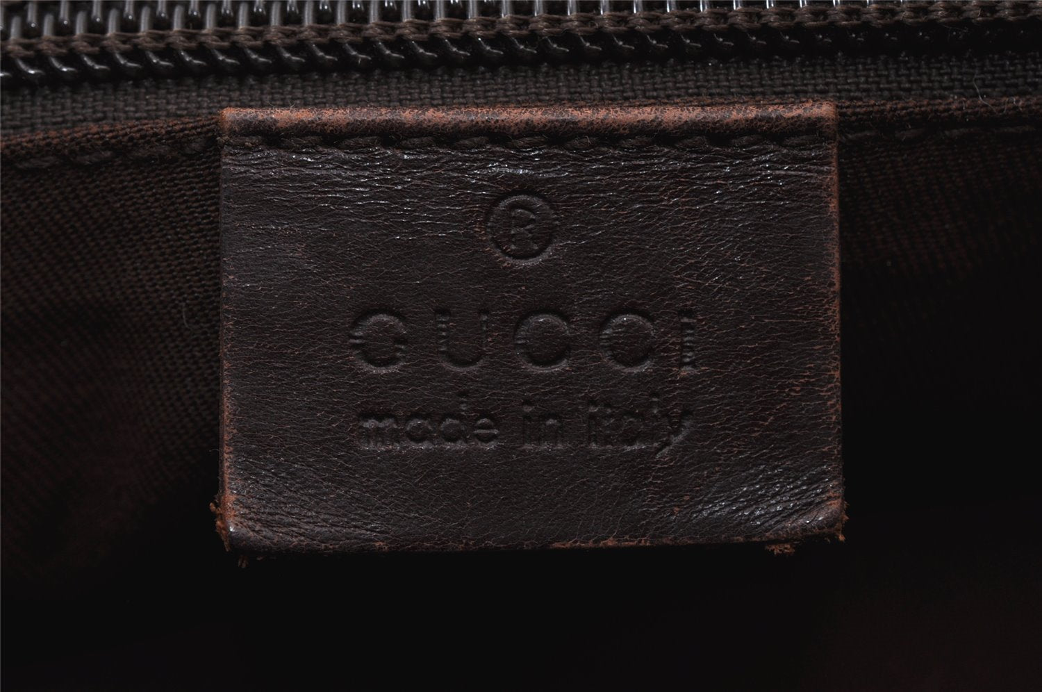 Authentic GUCCI Shoulder Cross Body Bag GG Canvas Leather 145857 Brown 1398K