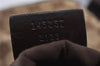 Authentic GUCCI Shoulder Cross Body Bag GG Canvas Leather 145857 Brown 1398K