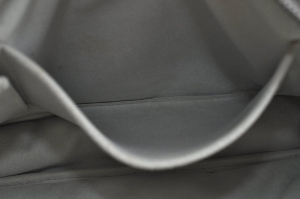 Authentic Louis Vuitton Monogram Defile Irvington Shoulder Bag M92356 Gray 1401H