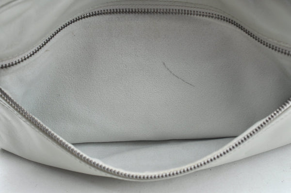 Authentic Louis Vuitton Monogram Defile Irvington Shoulder Bag M92356 Gray 1401H