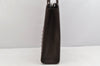 Authentic YVES SAINT LAURENT Vintage Shoulder Tote Bag Leather Brown 1403K