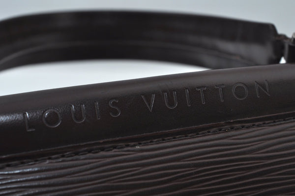 Authentic Louis Vuitton Epi Figari PM Shoulder Hand Bag Brown M5201D LV 1404J