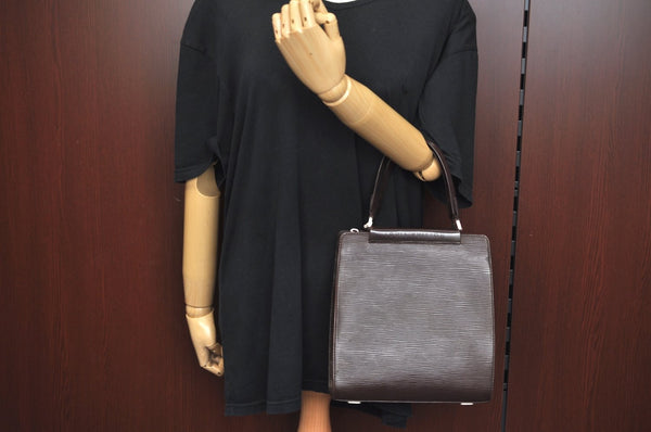 Authentic Louis Vuitton Epi Figari PM Shoulder Hand Bag Brown M5201D LV 1404J