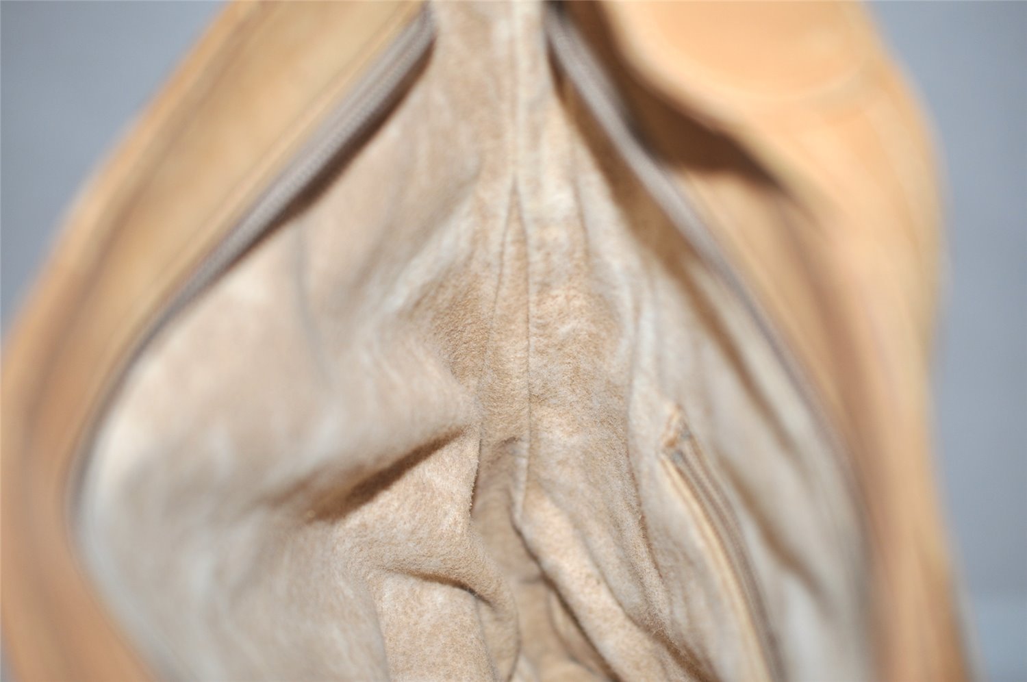 Authentic GUCCI Vintage Micro GG PVC Leather Shoulder Bag Brown 1405I