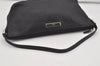 Authentic GUCCI Vintage Hand Bag Pouch Purse Leather 0391103 Black 1406I