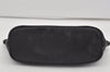 Authentic GUCCI Vintage Hand Bag Pouch Purse Leather 0391103 Black 1406I