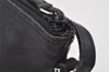 Authentic GUCCI Vintage Hand Bag Pouch Purse Leather 0391103 Black 1406I