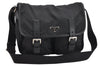 Authentic PRADA Nylon Leather Shoulder Cross Body Bag Purse Black 1412K