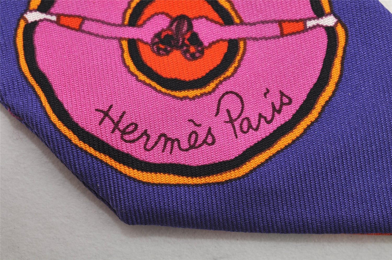 Authentic HERMES Twilly Scarf 