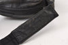 Authentic PRADA Nylon Leather Shoulder Cross Body Bag Purse Black 1414K