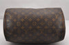 Authentic Louis Vuitton Monogram Speedy 30 Hand Boston Bag M41526 LV 1415J