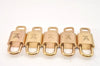 Authentic Louis Vuitton Padlock & Keys 10Set LV 1415L