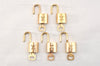 Authentic Louis Vuitton Padlock & Keys 10Set LV 1415L