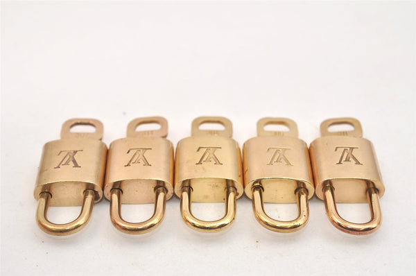 Authentic Louis Vuitton Padlock & Keys 10Set LV 1415L