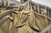 Authentic FENDI Zucca Mamma Baguette Shoulder Bag Canvas Leather Brown 1416I
