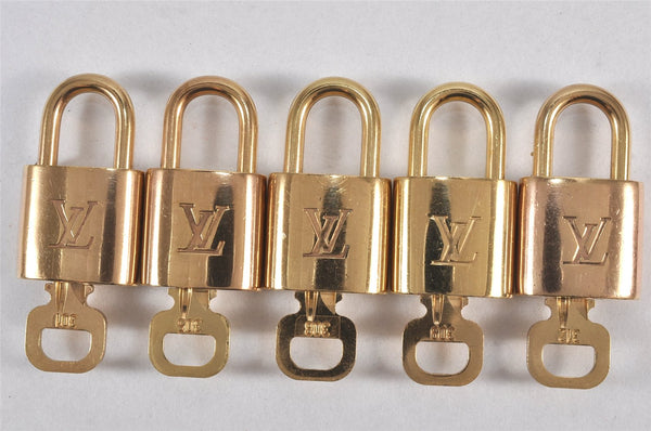 Authentic Louis Vuitton Padlock & Keys 10Set LV 1416L