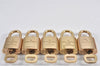 Authentic Louis Vuitton Padlock & Keys 10Set LV 1416L