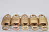 Authentic Louis Vuitton Padlock & Keys 10Set LV 1416L