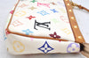 Louis Vuitton Monogram Multicolor Pochette Accessoires Pouch M92649 White 1417K