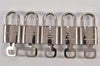 Authentic Louis Vuitton Padlock & Keys 10Set LV 1417L