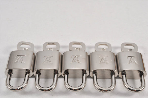 Authentic Louis Vuitton Padlock & Keys 10Set LV 1417L