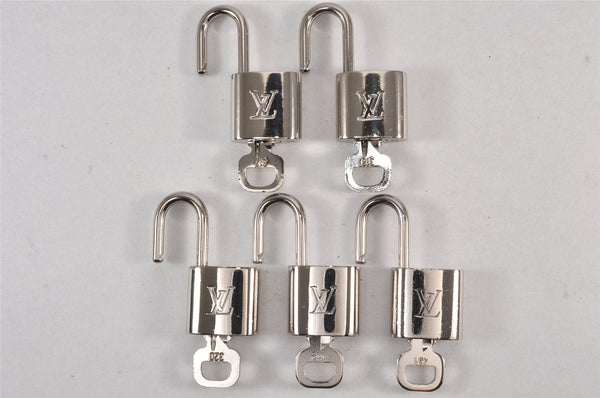 Authentic Louis Vuitton Padlock & Keys 10Set LV 1417L