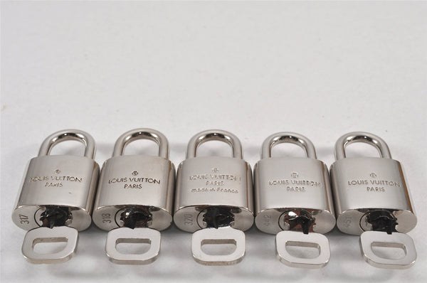 Authentic Louis Vuitton Padlock & Keys 10Set LV 1417L