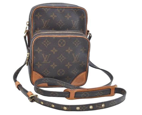 Authentic Louis Vuitton Monogram Amazone Shoulder Cross Body Bag M45236 LV 1418I