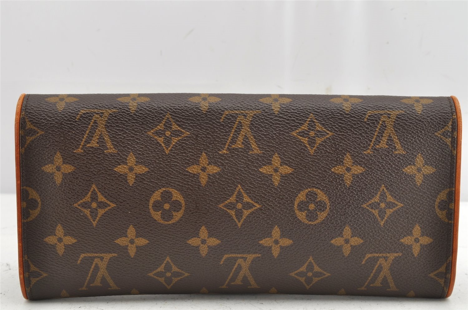 Authentic Louis Vuitton Monogram Pochette Twin GM Shoulder Bag M51852 LV 1418K