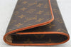Authentic Louis Vuitton Monogram Pochette Twin GM Shoulder Bag M51852 LV 1418K