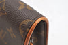 Authentic Louis Vuitton Monogram Pochette Twin GM Shoulder Bag M51852 LV 1418K