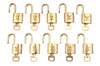 Authentic Louis Vuitton Padlock & Keys 10Set LV 1418L