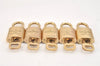 Authentic Louis Vuitton Padlock & Keys 10Set LV 1418L