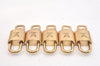 Authentic Louis Vuitton Padlock & Keys 10Set LV 1418L