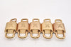 Authentic Louis Vuitton Padlock & Keys 10Set LV 1418L